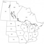 Map showing MAFWA Member States/Provinces as of 2011